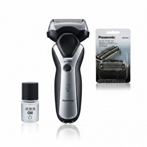 Электробритва Panasonic ES-RT87-S520-AS2 с дополнительным комплектом из сеточки WES-9087Y-1361 и маслом WES-8196X-7911